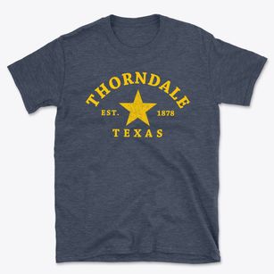 Thorndale Texas Star Basic T-Shirt