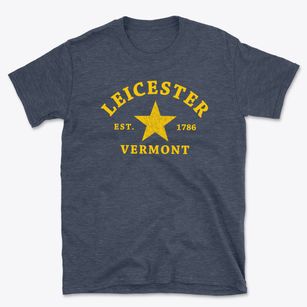 Leicester Vermont Star Basic T-Shirt