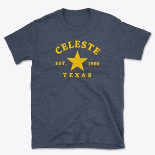 Celeste Texas Star Basic T-Shirt