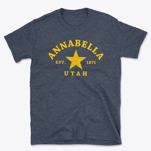 Annabella Utah Star Basic T-Shirt