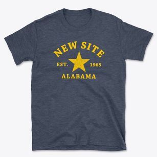 New Site Alabama Star Basic T-Shirt