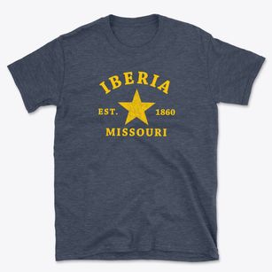 Iberia Missouri Star Basic T-Shirt