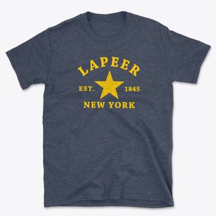 Lapeer New York Star Basic T-Shirt