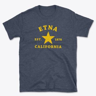 Etna California Star Basic T-Shirt