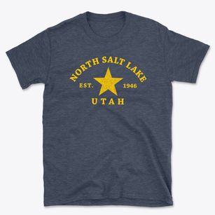 North Salt Lake Utah Star Basic T-Shirt