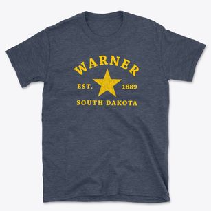 Warner South Dakota Star Basic T-Shirt