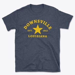 Downsville Louisiana Star Basic T-Shirt