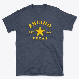 Encino Texas Star Basic T-Shirt