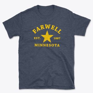 Farwell Minnesota Star Basic T-Shirt