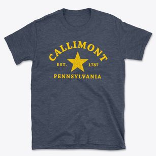 Callimont Pennsylvania Star Basic T-Shirt