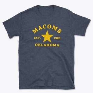 Macomb Oklahoma Star Basic T-Shirt