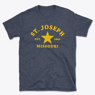 St. Joseph Missouri Star Basic T-Shirt