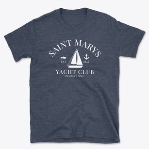 St. Marys West Virginia Yacht Club Basic T-Shirt