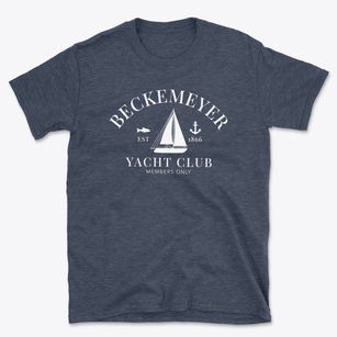 Beckemeyer Illinois Yacht Club Basic T-Shirt