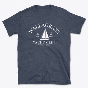 Wallagrass Maine Yacht Club Basic T-Shirt