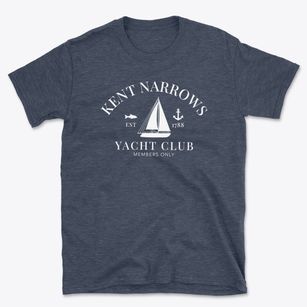 Kent Narrows Maryland Yacht Club Basic T-Shirt