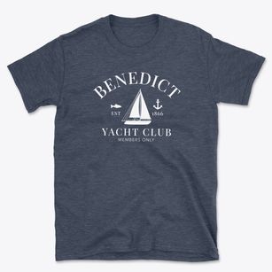 Benedict Kansas Yacht Club Basic T-Shirt