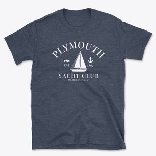 Plymouth Michigan Yacht Club Basic T-Shirt