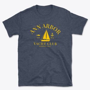 Ann Arbor Michigan Yacht Club Basic T-Shirt