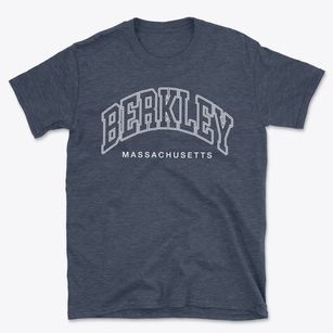Berkley Massachusetts Inline Basic T-Shirt