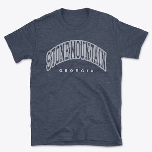Stone Mountain Georgia Inline Basic T-Shirt