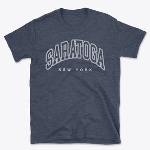 Saratoga New York Inline Basic T-Shirt
