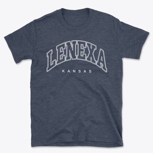 Lenexa Kansas Inline Basic T-Shirt