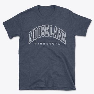 Moose Lake Minnesota Inline Basic T-Shirt