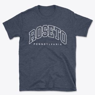 Roseto Pennsylvania Inline Basic T-Shirt