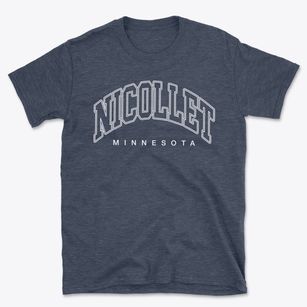 Nicollet Minnesota Inline Basic T-Shirt