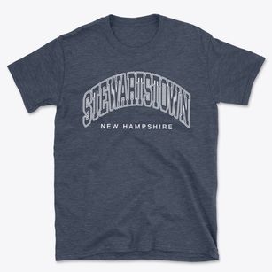 Stewartstown New Hampshire Inline Basic T-Shirt