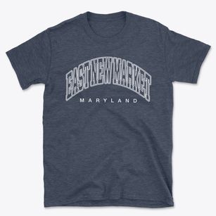 East New Market Maryland Inline Basic T-Shirt
