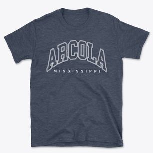 Arcola Mississippi Inline Basic T-Shirt
