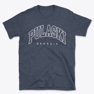 Pulaski Georgia Inline Basic T-Shirt