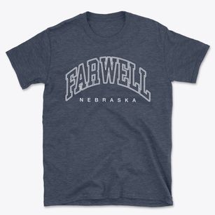 Farwell Nebraska Inline Basic T-Shirt