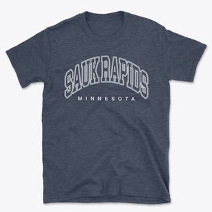 Sauk Rapids Minnesota Inline Basic T-Shirt