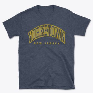 Yorketown New Jersey Inline Basic T-Shirt