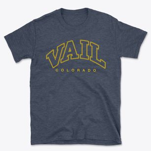 Vail Colorado Inline Basic T-Shirt
