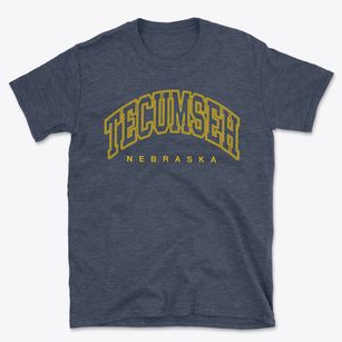 Tecumseh Nebraska Inline Basic T-Shirt