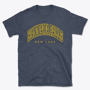 Hannawa Falls New York Inline Basic T-Shirt