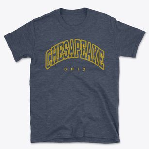 Chesapeake Ohio Inline Basic T-Shirt