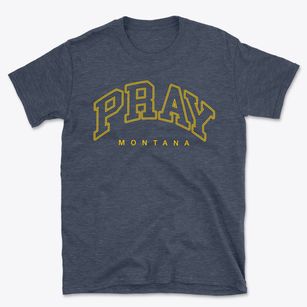 Pray Montana Inline Basic T-Shirt