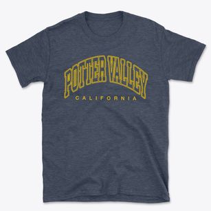 Potter Valley California Inline Basic T-Shirt