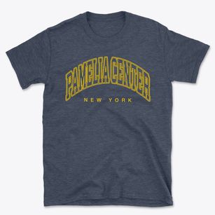 Pamelia Center New York Inline Basic T-Shirt