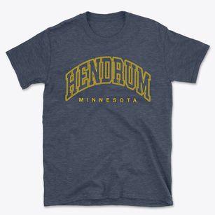 Hendrum Minnesota Inline Basic T-Shirt