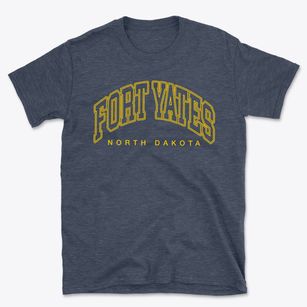 Fort Yates North Dakota Inline Basic T-Shirt