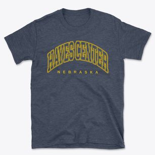 Hayes Center Nebraska Inline Basic T-Shirt