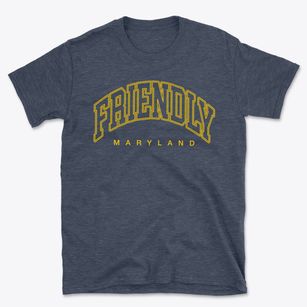 Friendly Maryland Inline Basic T-Shirt