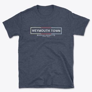 Weymouth Town Massachusetts Artbox Basic T-Shirt