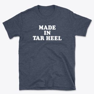 Tar Heel North Carolina Classic 70s Basic T-Shirt